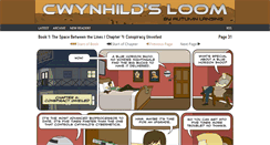 Desktop Screenshot of cwynhildsloom.com